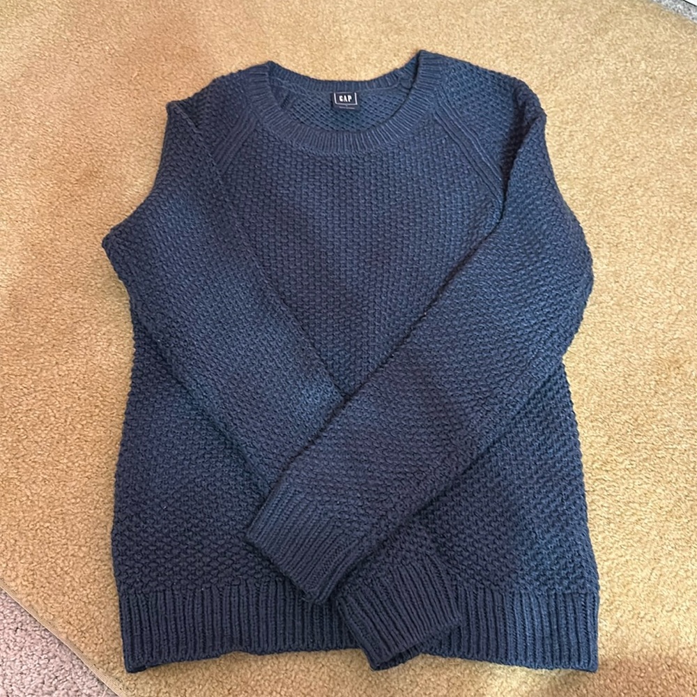Gap Blue Knit Sweater